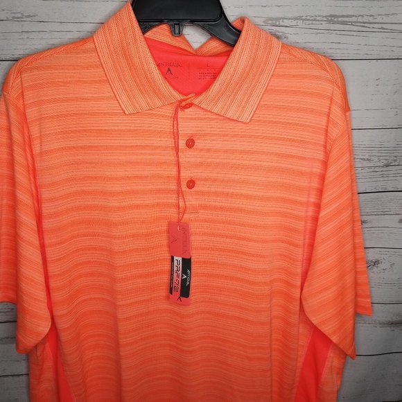 ANTIGUA PAPAYA MEN'S LARGE GOLF POLO NWT - Picture 2 of 5